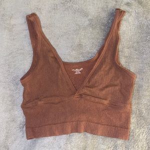 Urban outfitters Out From Under Drew Seamless Surplice Bra Top